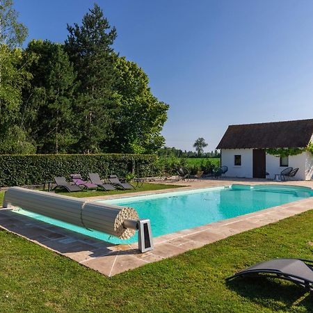Maison "Jardin Gaillard" Bieville-en-Auge Exteriör bild