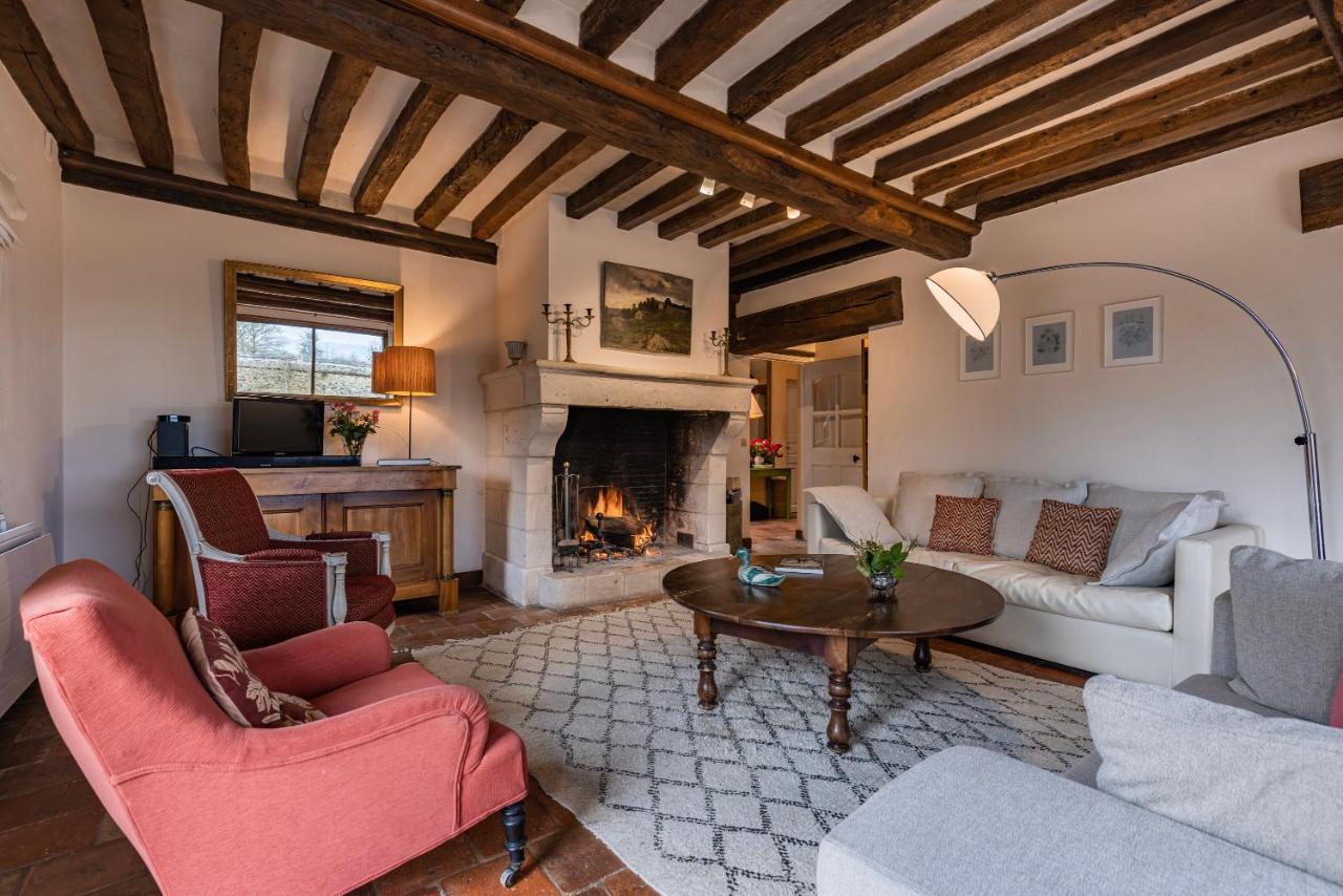 Maison "Jardin Gaillard" Bieville-en-Auge Exteriör bild