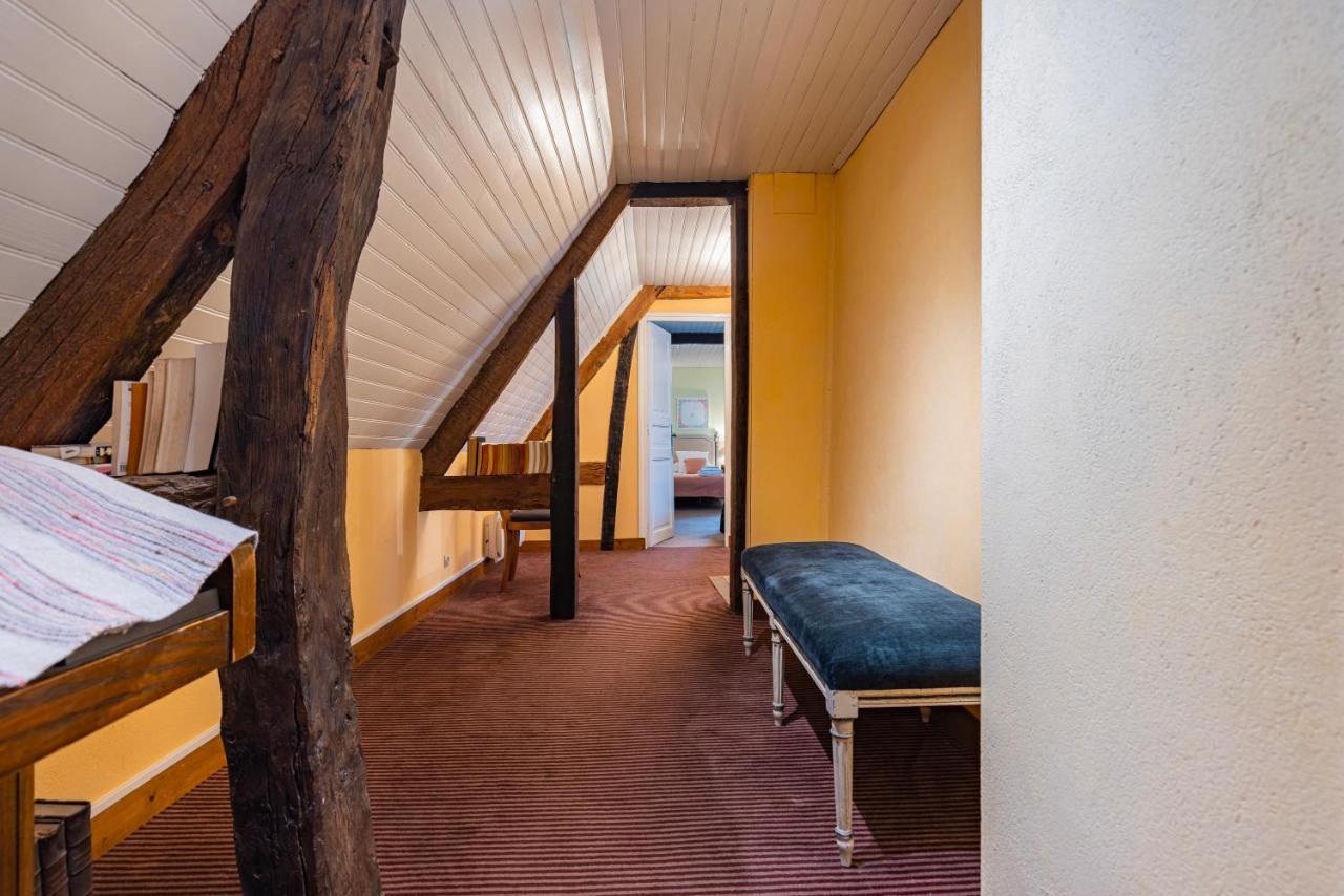 Maison "Jardin Gaillard" Bieville-en-Auge Exteriör bild