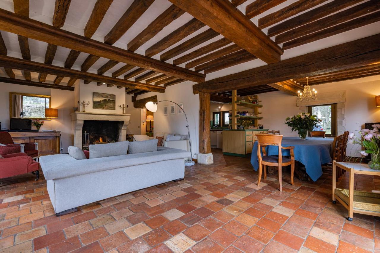 Maison "Jardin Gaillard" Bieville-en-Auge Exteriör bild