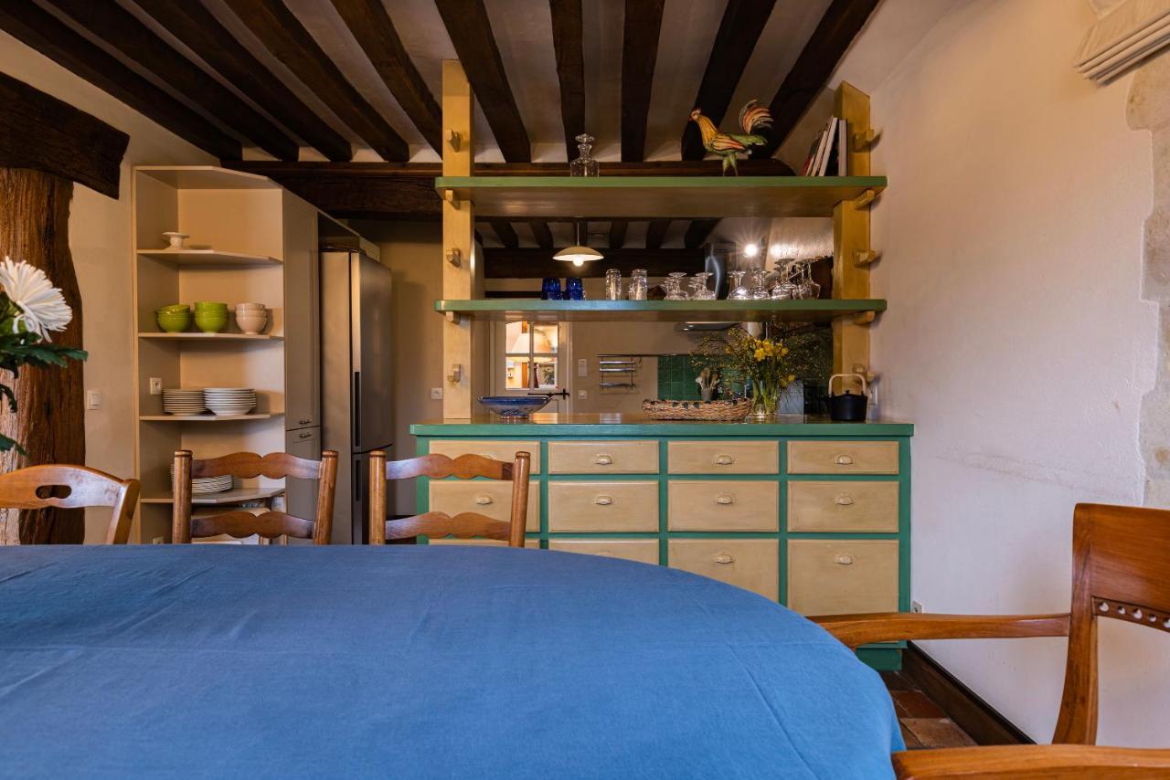 Maison "Jardin Gaillard" Bieville-en-Auge Exteriör bild