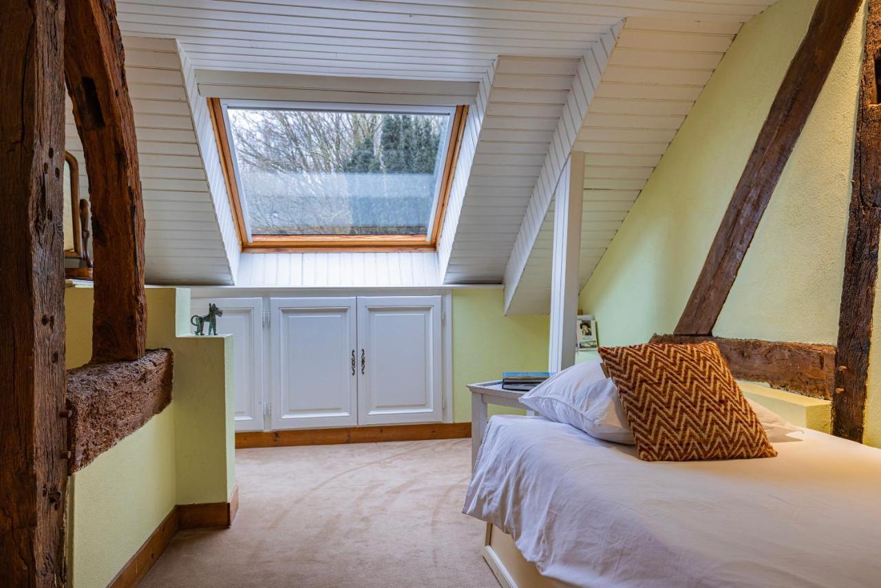 Maison "Jardin Gaillard" Bieville-en-Auge Exteriör bild