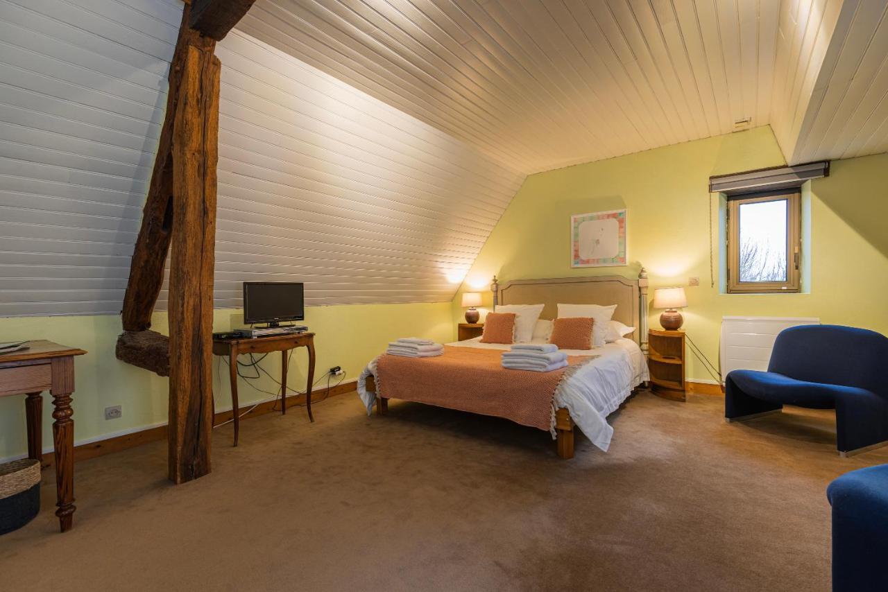 Maison "Jardin Gaillard" Bieville-en-Auge Exteriör bild