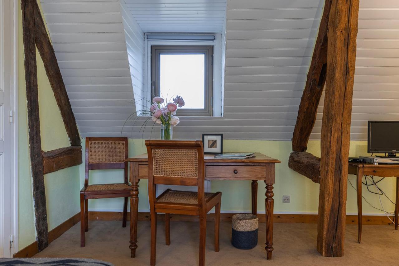 Maison "Jardin Gaillard" Bieville-en-Auge Exteriör bild