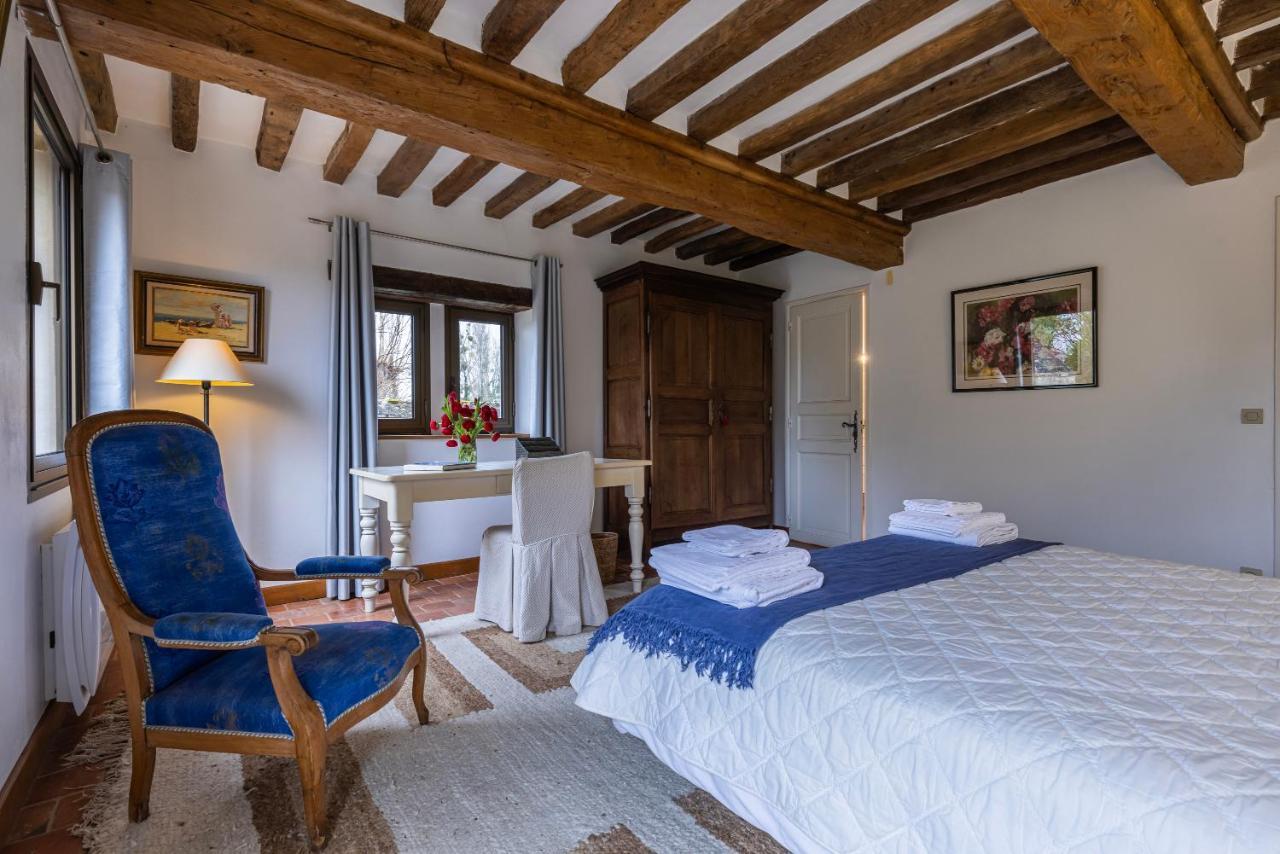 Maison "Jardin Gaillard" Bieville-en-Auge Exteriör bild