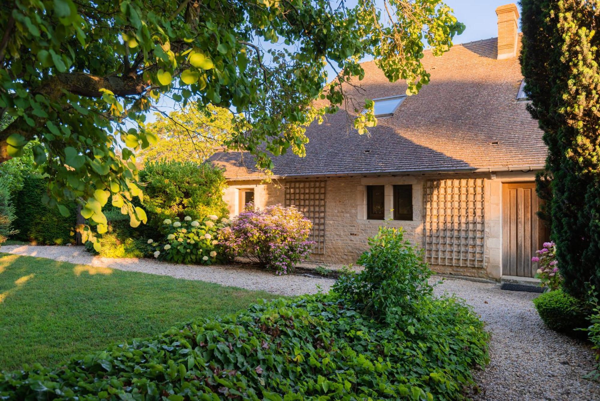 Maison "Jardin Gaillard" Bieville-en-Auge Exteriör bild